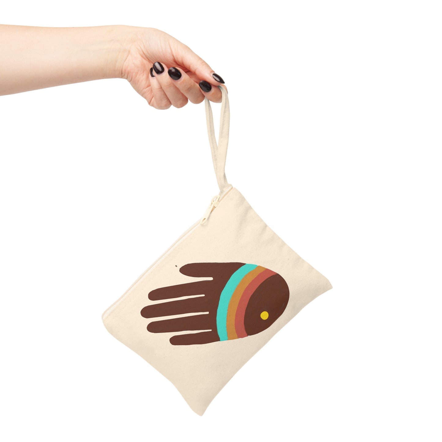 Rainbow Hands Zipper Pouch No.1