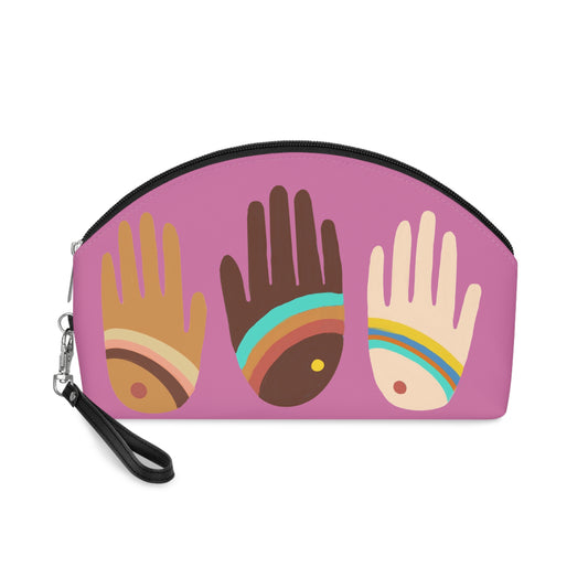 Rainbow Hands Little Essentials Bag | Pink