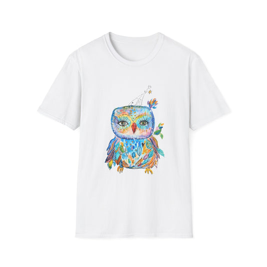 Colorful Owls Softstyle T-shirt - The Babushka