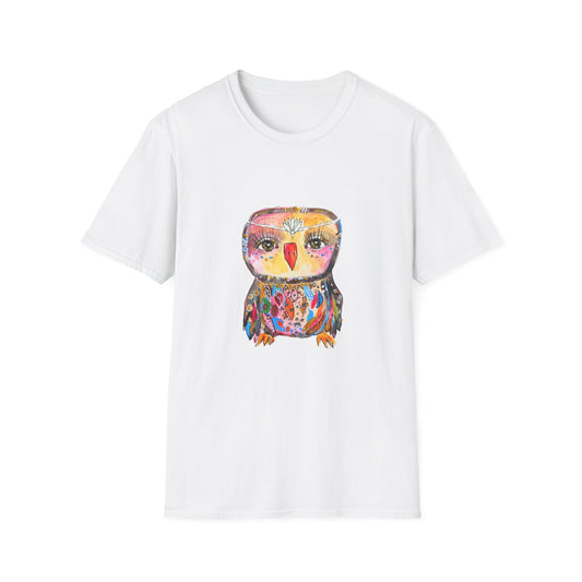 Colorful Owls Softstyle T-Shirt - The Princess