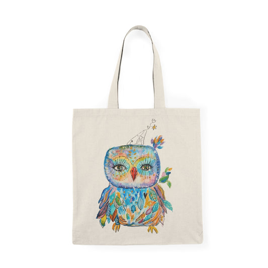 Colorful Owls - The Babushka Tote Bag