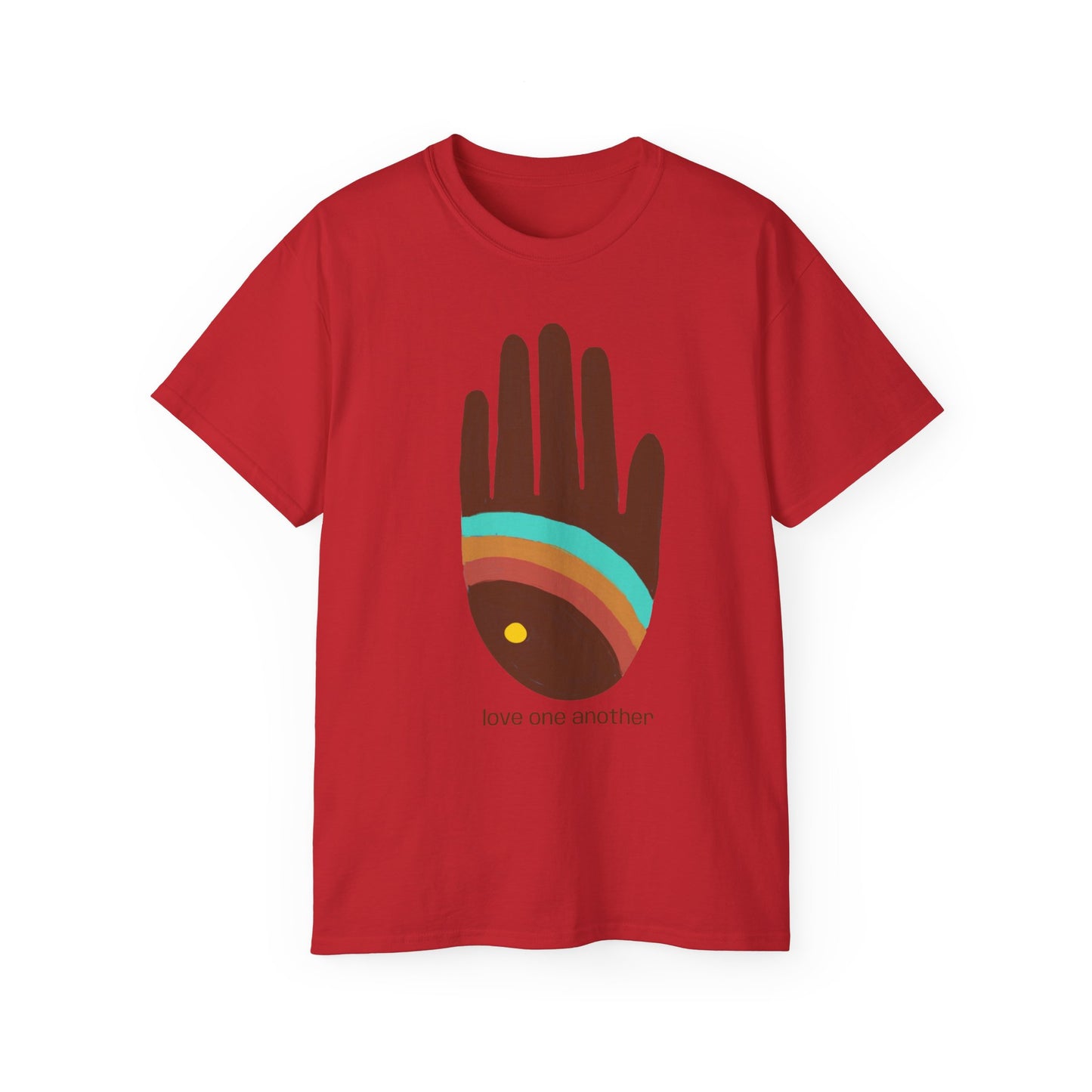Rainbow Hands | Love One Another T-Shirt